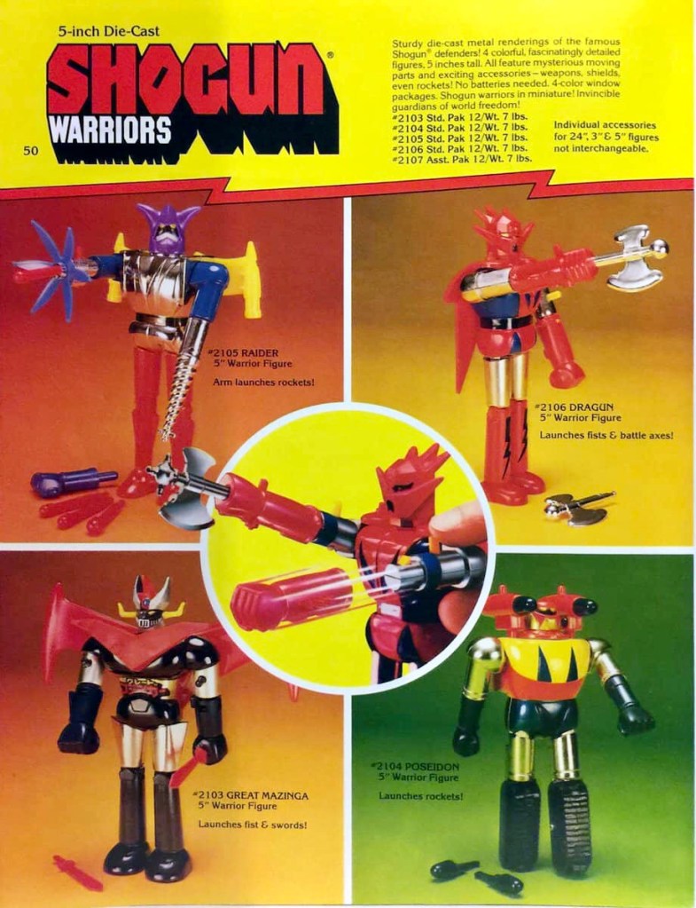 Shogun Warriors 3 Inch