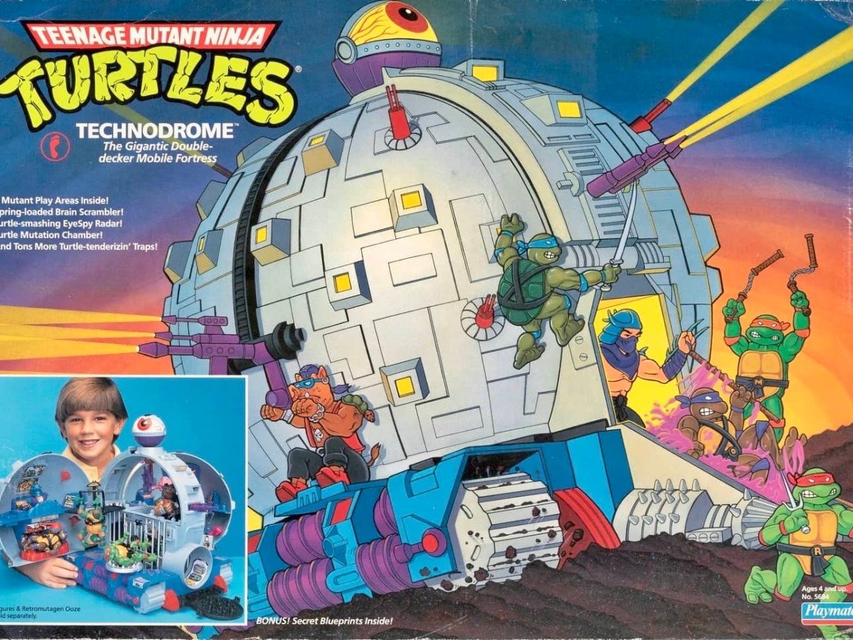 Teenage Mutant Ninja Turtles – Technodrome (Playmates –&nbsp;1990)