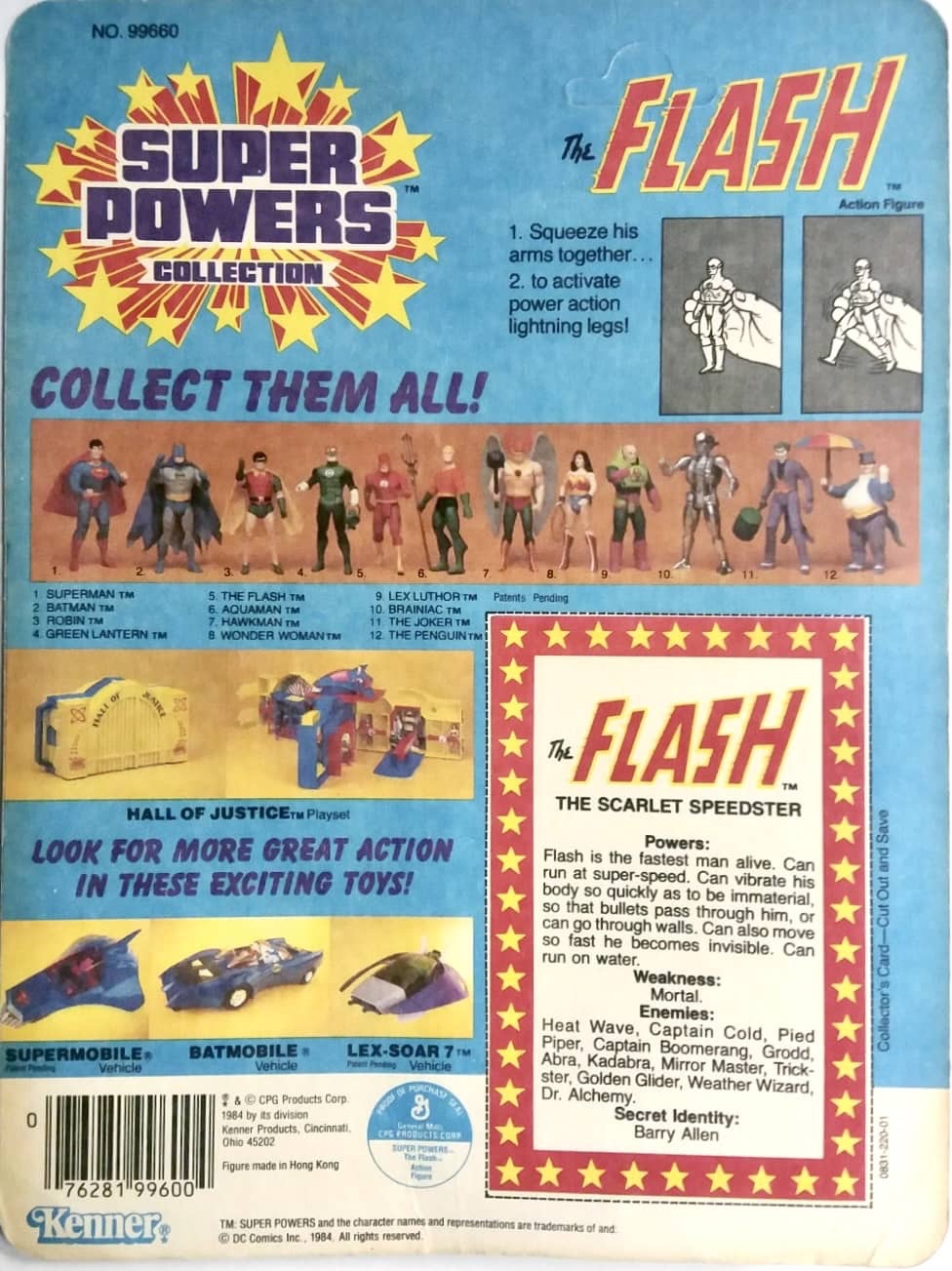 スーパーパワーズ コレクション フラッシュ ケナー 1984年 GIJOESuper