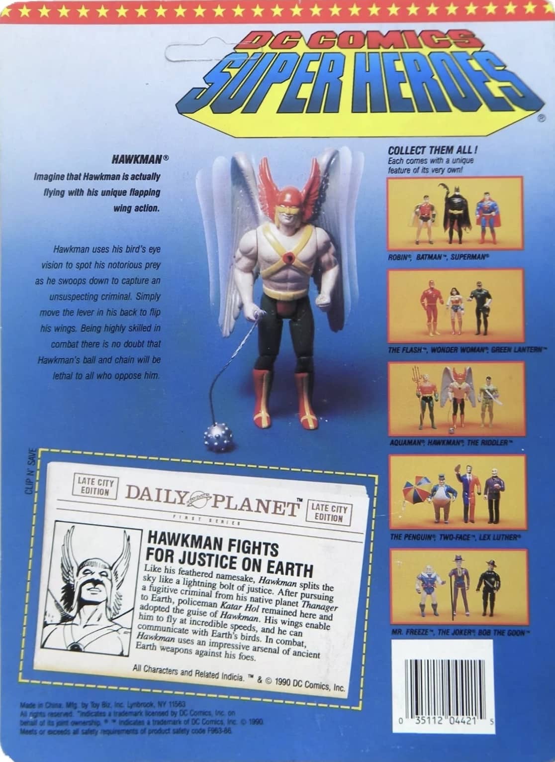 DC Comics Super Heroes (Toy Biz) 1989-1990